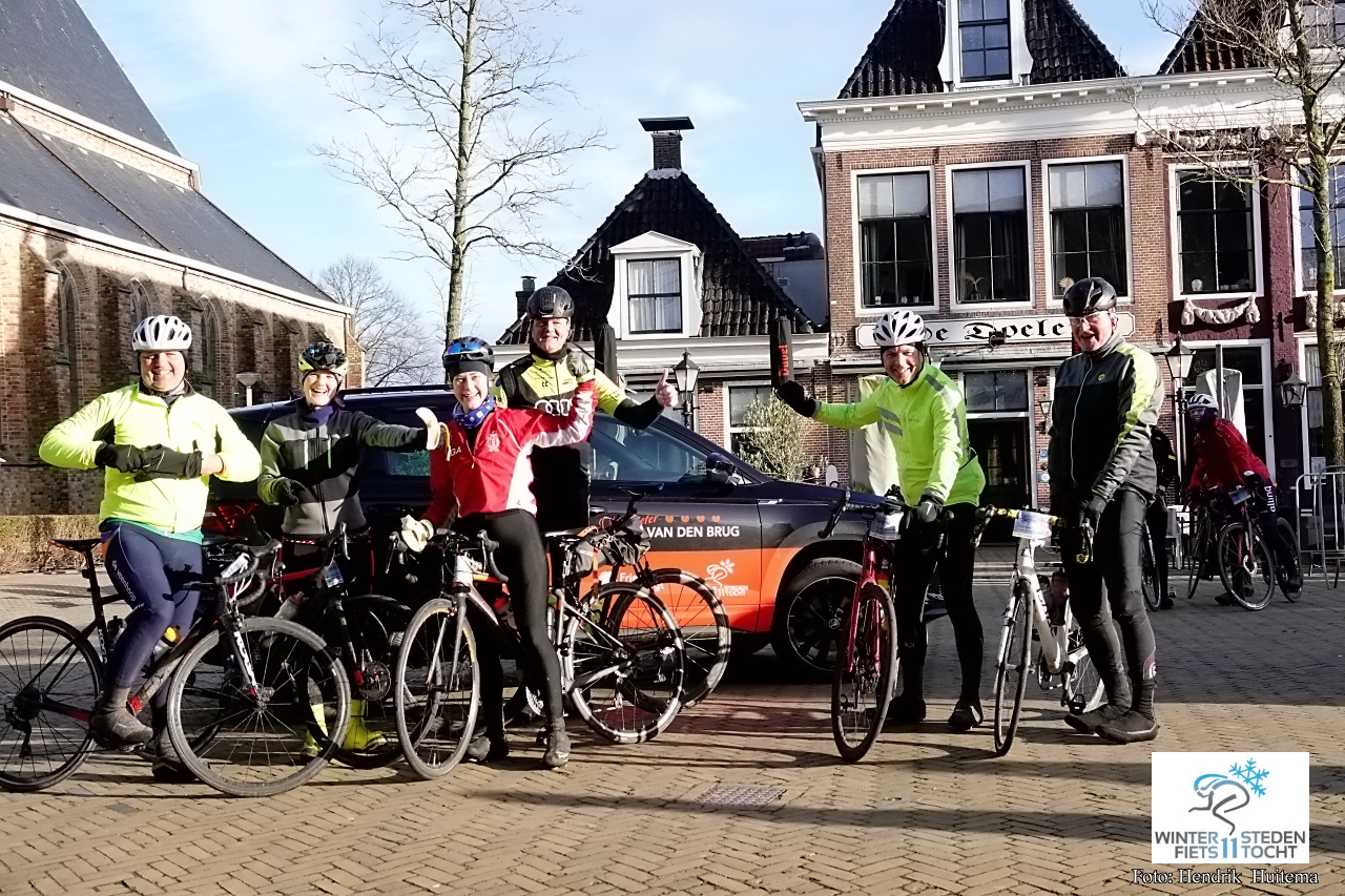 Winterfiets Elfstedentocht