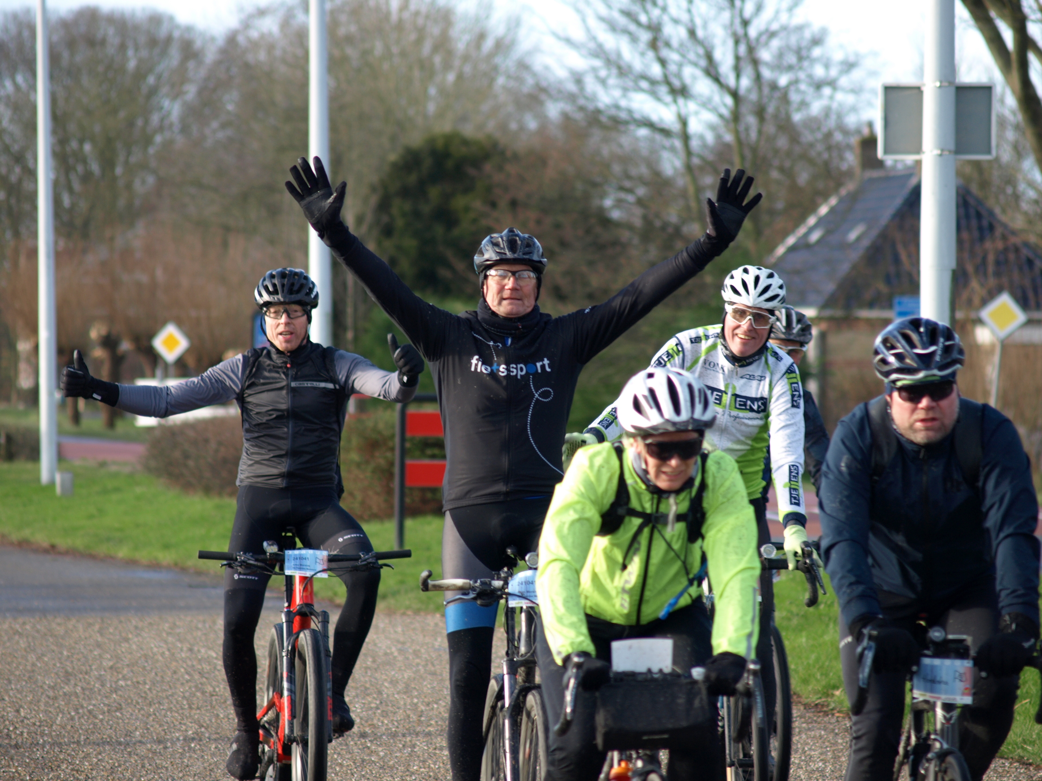 Winterfiets Elfstedentocht