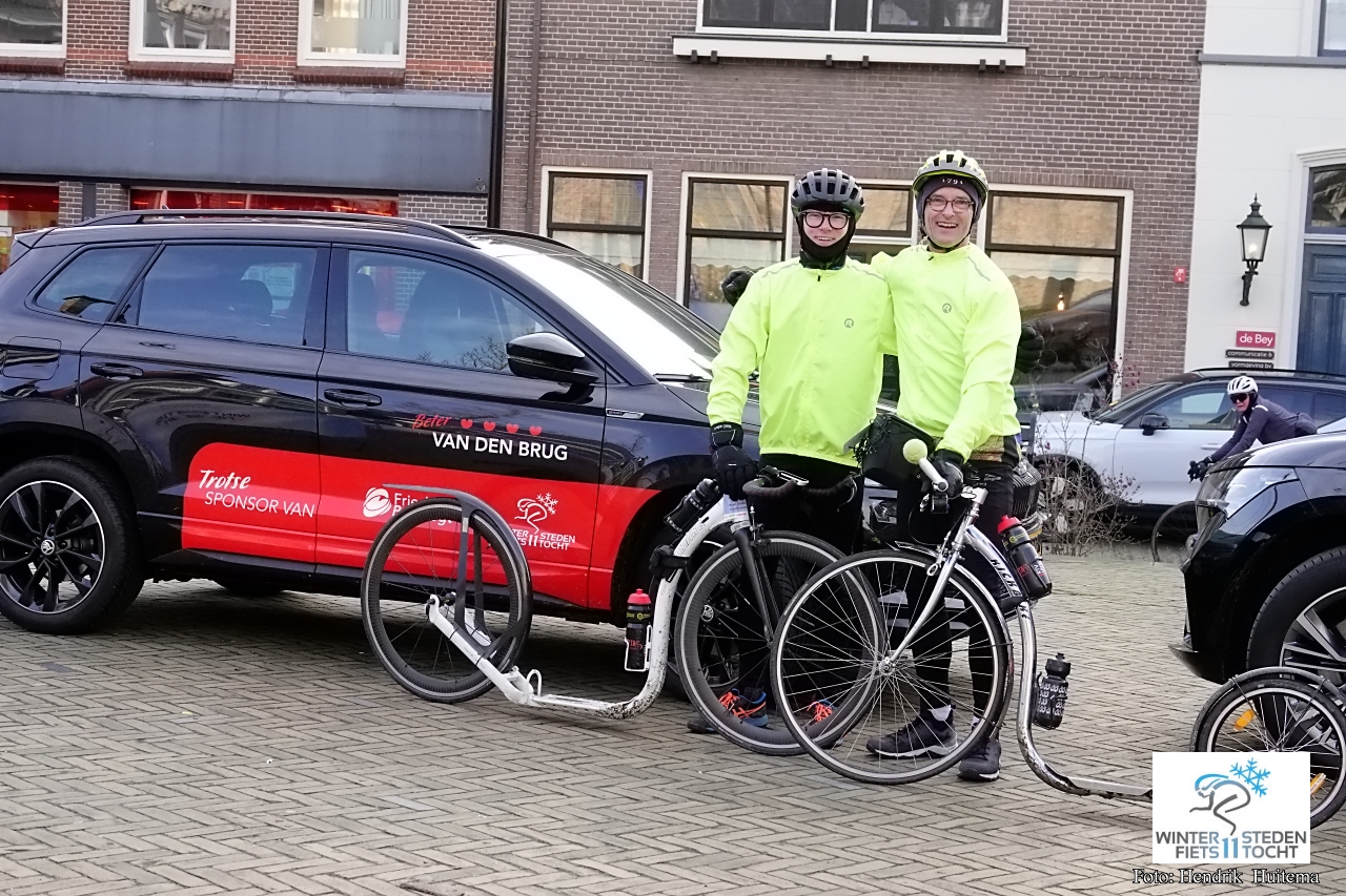 Winterfiets Elfstedentocht