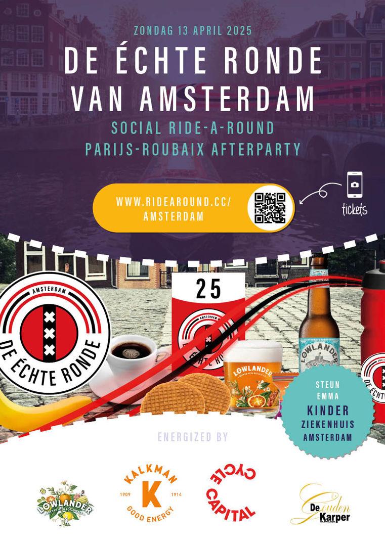 De échte Ronde van Amsterdam + Afterparty!